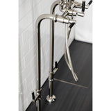 Concord Freestanding Tub Faucet with Supply Line and Stop Valve