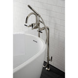 Concord Freestanding Tub Faucet with Supply Line and Stop Valve