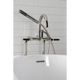 Concord Freestanding Tub Faucet with Supply Line and Stop Valve