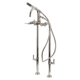 Concord Freestanding Tub Faucet with Supply Line and Stop Valve