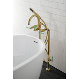 Concord Freestanding Tub Faucet with Supply Line and Stop Valve