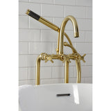 Concord Freestanding Tub Faucet with Supply Line and Stop Valve