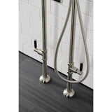 Concord Freestanding Tub Faucet with Supply Line and Stop Valve