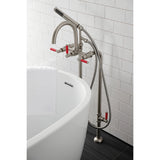 Concord Freestanding Tub Faucet with Supply Line and Stop Valve