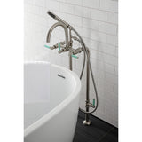 Concord Freestanding Tub Faucet with Supply Line and Stop Valve