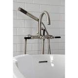 Concord Freestanding Tub Faucet with Supply Line and Stop Valve