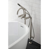 Concord Freestanding Tub Faucet with Supply Line and Stop Valve