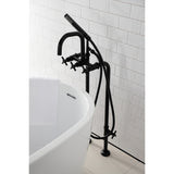 Concord Freestanding Tub Faucet with Supply Line and Stop Valve