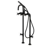 Concord Freestanding Tub Faucet with Supply Line and Stop Valve