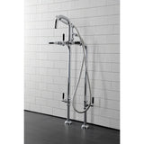 Concord Freestanding Tub Faucet with Supply Line and Stop Valve