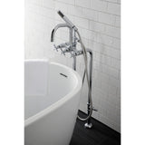 Concord Freestanding Tub Faucet with Supply Line and Stop Valve