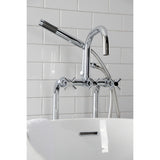 Concord Freestanding Tub Faucet with Supply Line and Stop Valve