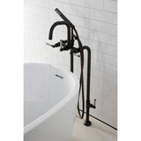 Concord Freestanding Tub Faucet with Supply Line and Stop Valve