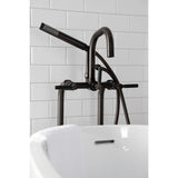 Concord Freestanding Tub Faucet with Supply Line and Stop Valve