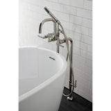 Concord Freestanding Tub Faucet with Supply Line and Stop Valve