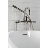 Concord Freestanding Tub Faucet with Supply Line and Stop Valve