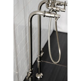 Concord Freestanding Tub Faucet with Supply Line and Stop Valve