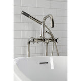 Concord Freestanding Tub Faucet with Supply Line and Stop Valve