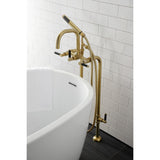 Concord Freestanding Tub Faucet with Supply Line and Stop Valve