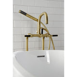 Concord Freestanding Tub Faucet with Supply Line and Stop Valve