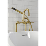 Concord Freestanding Tub Faucet with Supply Line and Stop Valve