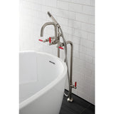 Concord Freestanding Tub Faucet with Supply Line and Stop Valve