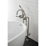 Concord Freestanding Tub Faucet with Supply Line and Stop Valve