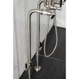 Concord Freestanding Tub Faucet with Supply Line and Stop Valve