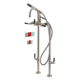 Concord Freestanding Tub Faucet with Supply Line and Stop Valve