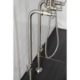 Concord Freestanding Tub Faucet with Supply Line and Stop Valve