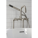 Concord Freestanding Tub Faucet with Supply Line and Stop Valve