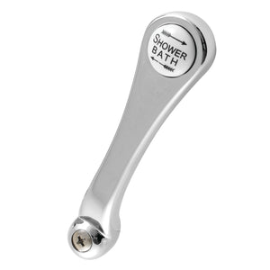 Vintage Metal Lever Handle, Diverter for Shower Faucet