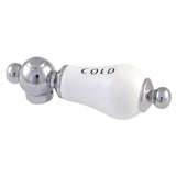 Vintage Porcelain Lever Handle (Cold Side)