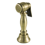 Vintage Brass Kitchen Faucet Side Sprayer