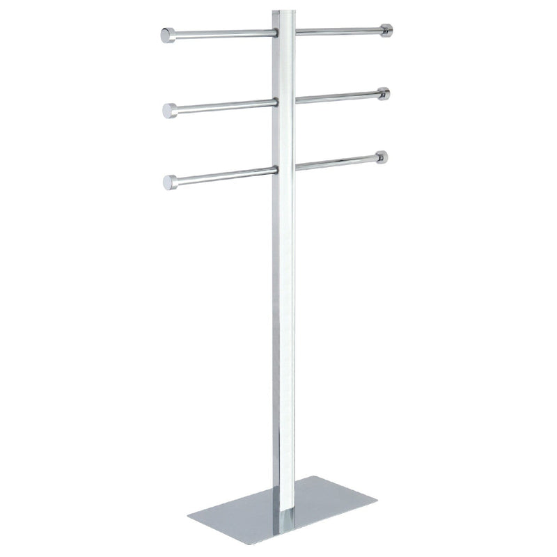 Edenscape 36-Inch Freestanding Pedestal T-Shape Towel Rack