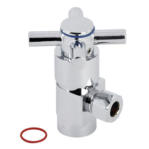Concord 1/2-Inch FIP x 3/8-Inch O.D. Anti-Seize Deluxe Quarter-Turn Ceramic Hardisc Cartridge Angle Stop