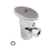 Americana 1/2-Inch FIP x 3/8-Inch O.D. Anti-Seize Deluxe Quarter-Turn Ceramic Hardisc Cartridge Angle Stop