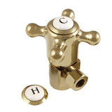 Heritage 1/2"IPS x 3/8"O.D. Anti-Seize Deluxe Quarter-Turn Ceramic Hardisc Cartridge Angle Stop