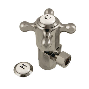 Heritage 1/2"IPS x 3/8"O.D. Anti-Seize Deluxe Quarter-Turn Ceramic Hardisc Cartridge Angle Stop