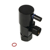 Concord 5/8"O.D x 3/8" O.D Anti-Seize Deluxe Quarter Turn Ceramic Hardisc Cartridge Angle Stop