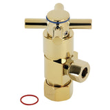 Concord 5/8-Inch O.D. Comp x 3/8-Inch O.D. Comp Anti-Seize Deluxe Quarter-Turn Ceramic Hardisc Cartridge Angle Stop