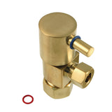 Concord 5/8-Inch O.D. Comp x 3/8-Inch O.D. Comp Anti-Seize Deluxe Quarter-Turn Ceramic Hardisc Cartridge Angle Stop