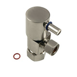 Concord 5/8"O.D x 3/8" O.D Anti-Seize Deluxe Quarter Turn Ceramic Hardisc Cartridge Angle Stop