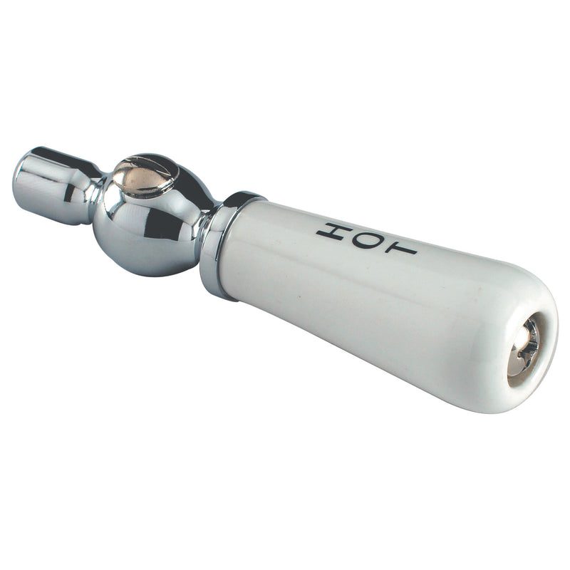 Porcelain Lever Handle (Hot Side)