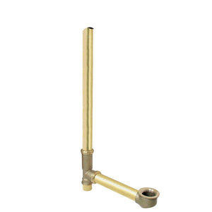 20-Inch Tube for Tub Overflow Drain With Gasket