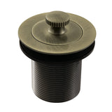 Made To Match 1-1/2-Inch Lift and Turn Tub Drain with 2-Inch Body Thread