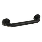 Milano 12-Inch x 1-1/4-Inch O.D. Brass Decorative Grab Bar