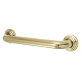 Milano 12-Inch x 1-1/4-Inch O.D. Brass Decorative Grab Bar