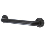 Milano 12-Inch x 1-1/4-Inch O.D. Brass Decorative Grab Bar