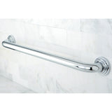 Milano 24-Inch x 1-1/4-Inch O.D. Brass Decorative Grab Bar